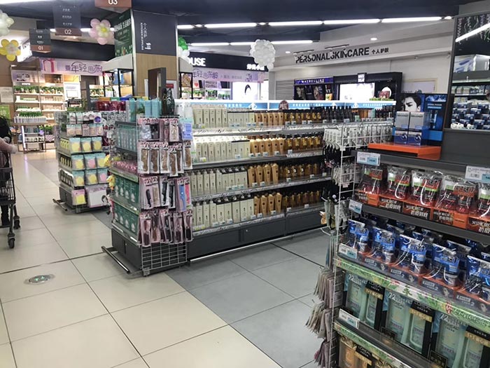 山东省菏泽市巨野佳和购物广场超市货架案例