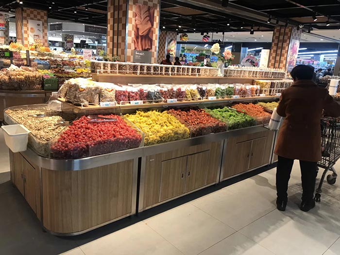 山东省菏泽市巨野佳和购物广场超市货架案例