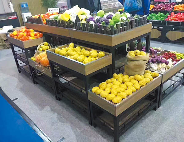 超市中蔬果货架怎么选择